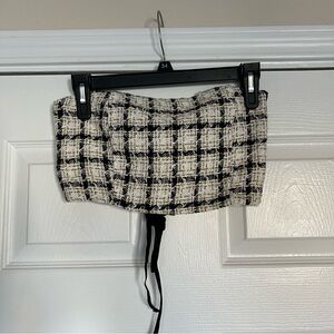 Windsor- Plaid Tweed Two Piece Set - Small